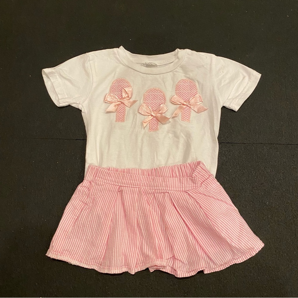 3t girls tennis outfit